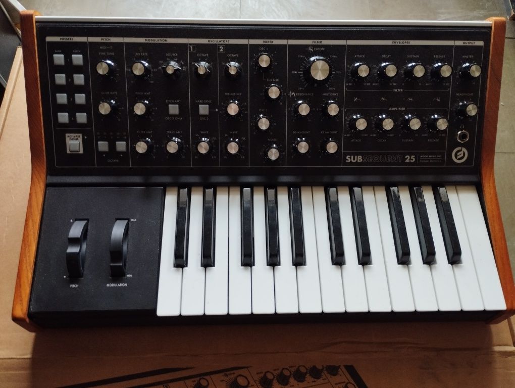 Moog subsequent 25. Na gwarancji