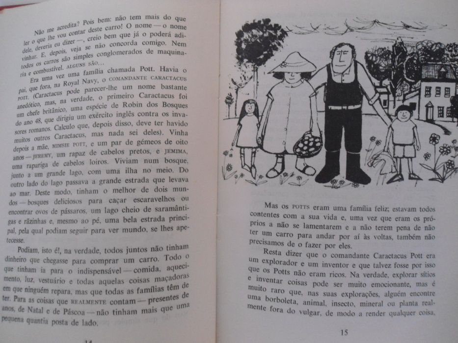 Chiti Chiti Bang Bang de Ian Fleming (O Carro Mágico) 1967