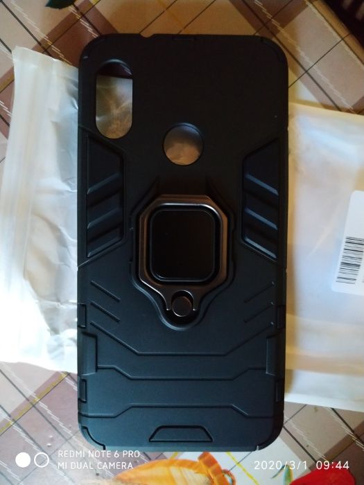 Чехол для Redmi 6 pro с кольцом подставкой.