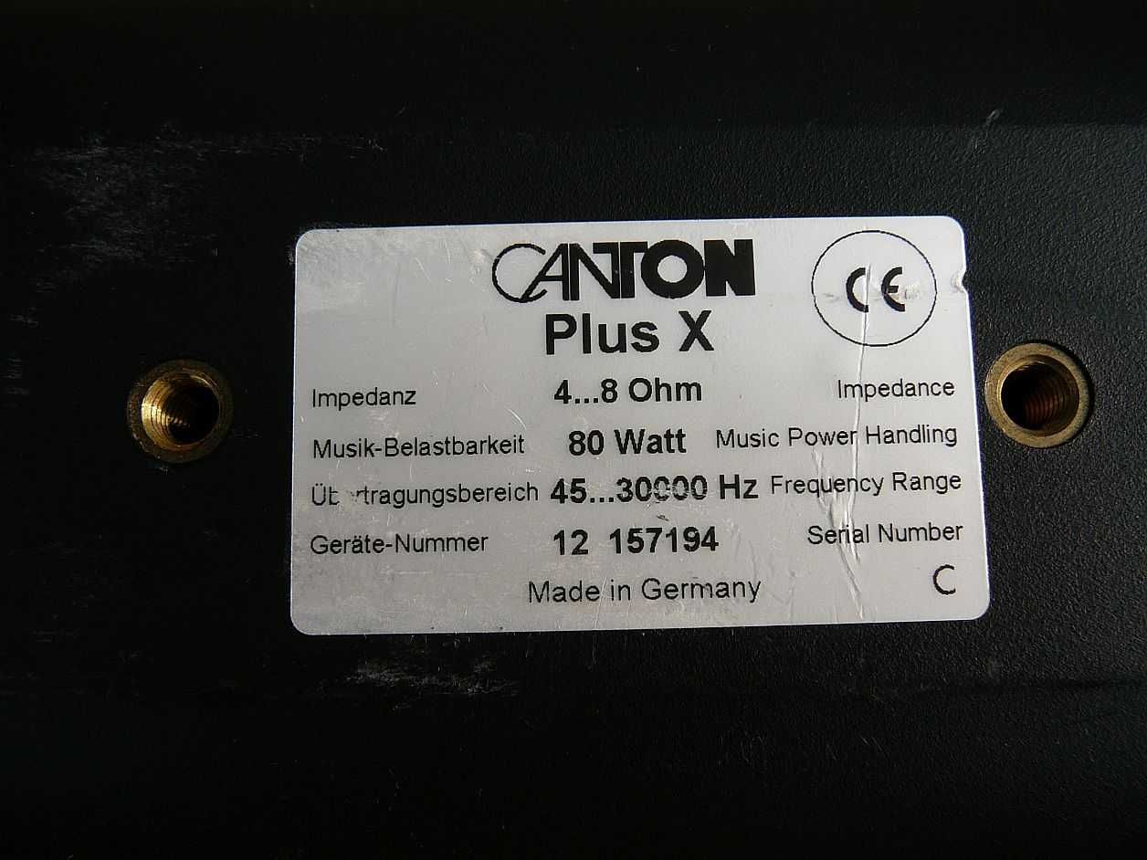 Kolumny monitorki satelity CANTON Plus X