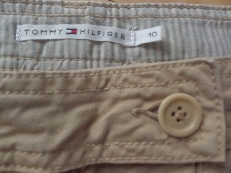Tommy Hilfiger spódniczka jeans beżowa rozm. 10, M