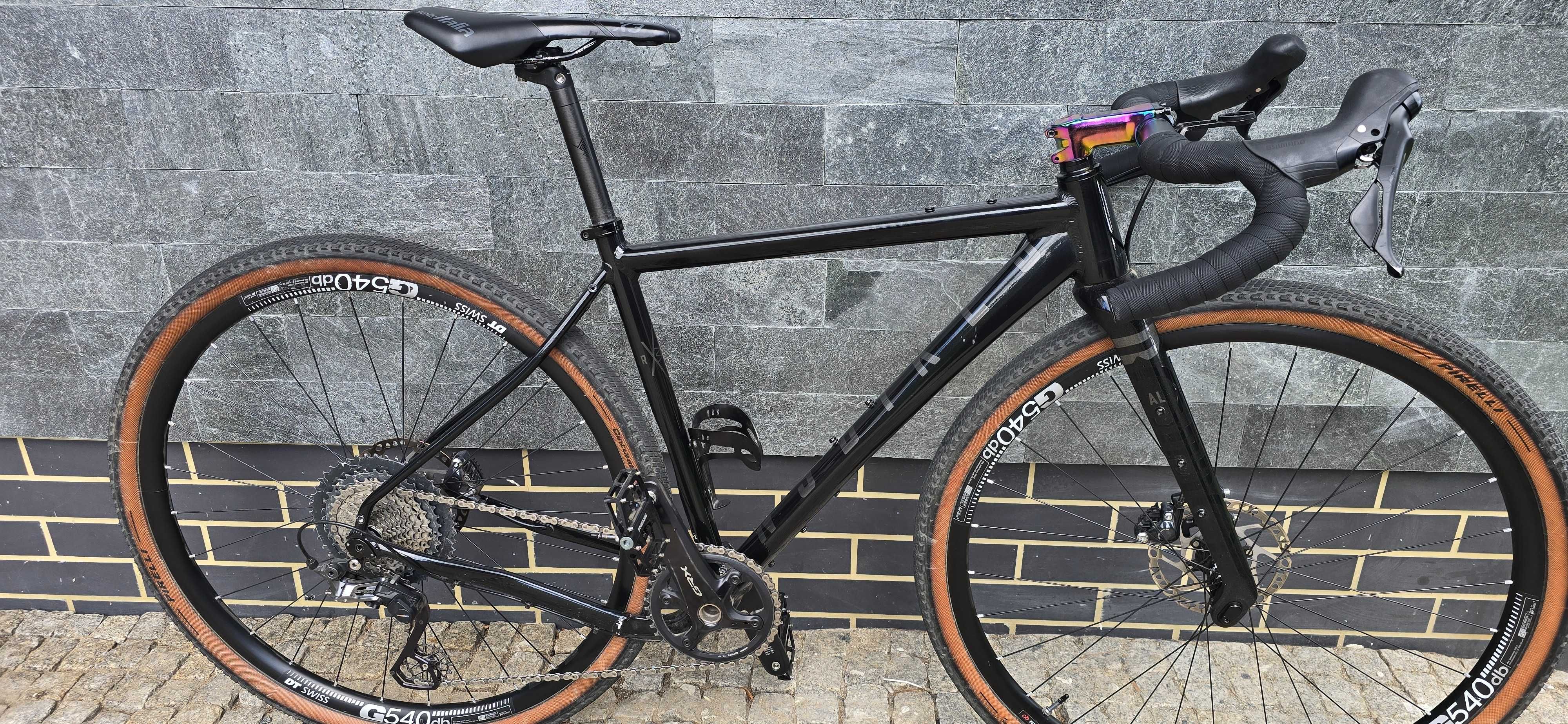 Rower gravel NS BIKES Rag+2 z widelcem RONDO i pełną grupą GRX800