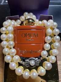 Perly hodowlane i perfum Opium 3,5 ml