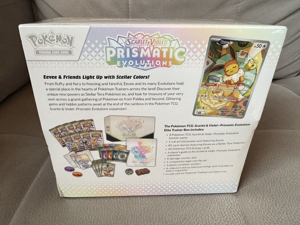 Pokemon ETB Prismatic Evolutions sealed