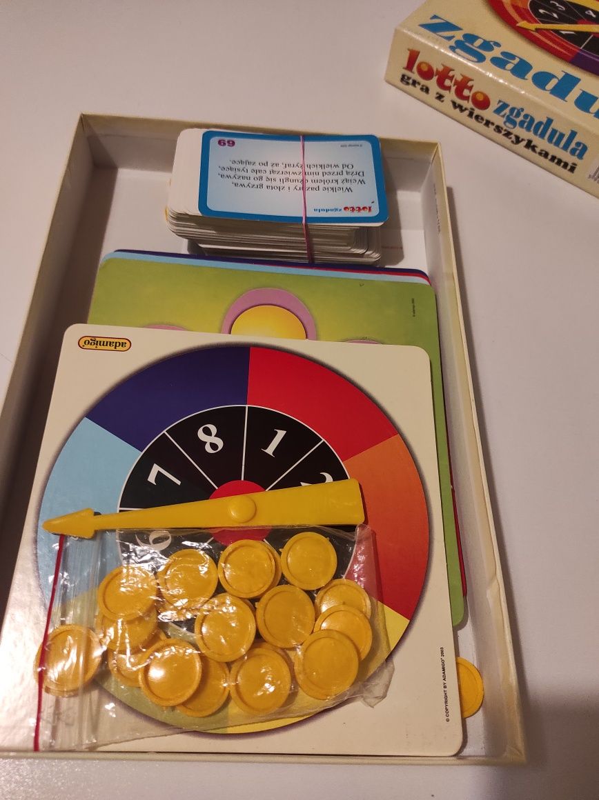 Lotto zgadula - gra edukacyjna