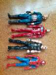 4bonecos originais da Marvel 30cm/ultimo valor