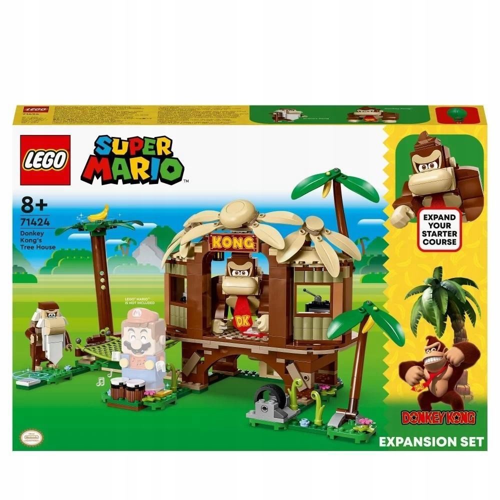 Lego Super Mario 71424 Domek Na Drzewie Donkey.