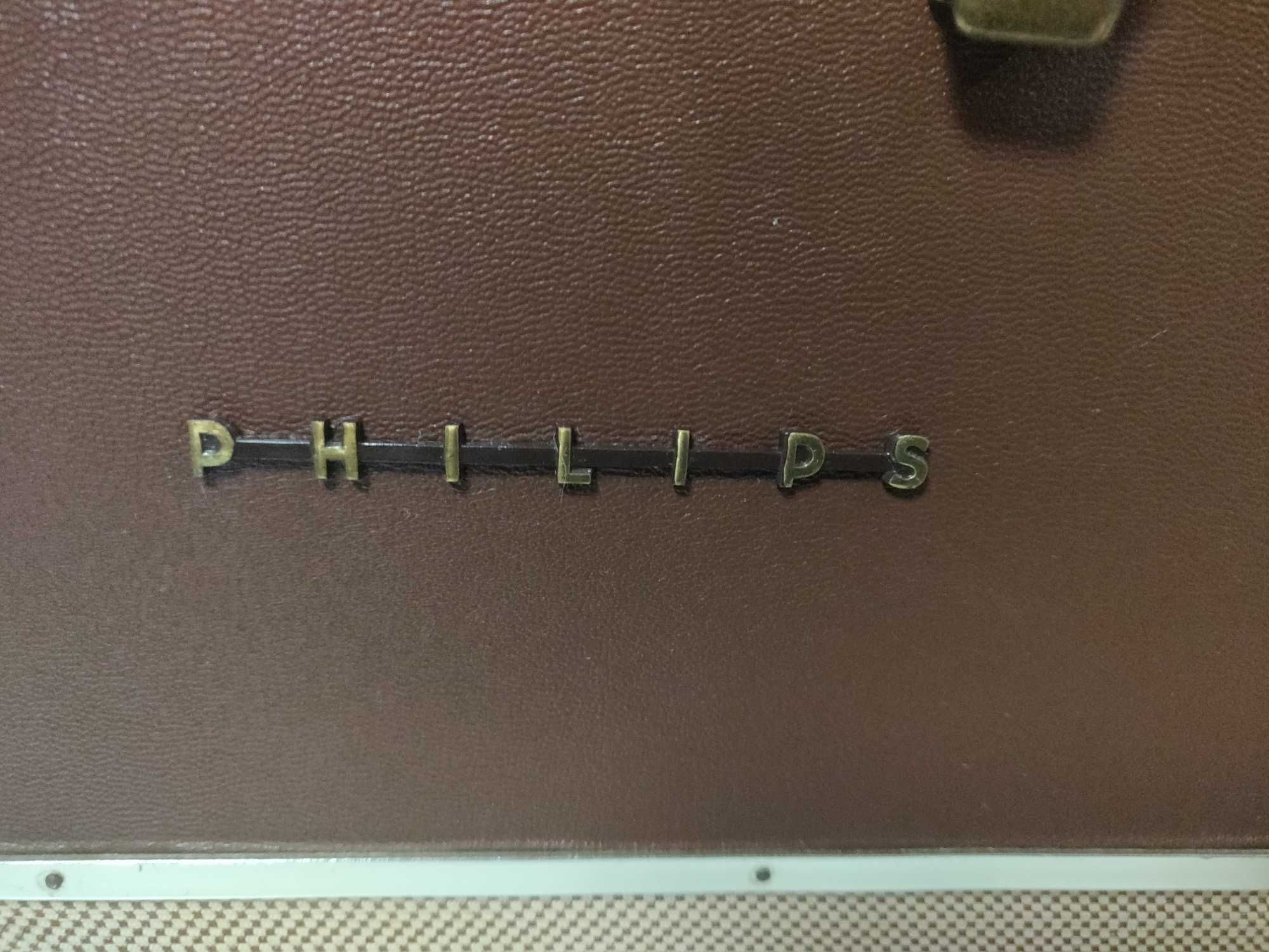 Stary magnetofon szpulowy Philips EL3511