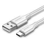 Kabel Ugreen US287, 60121 USB-A / USB-C 3A 1m - biały