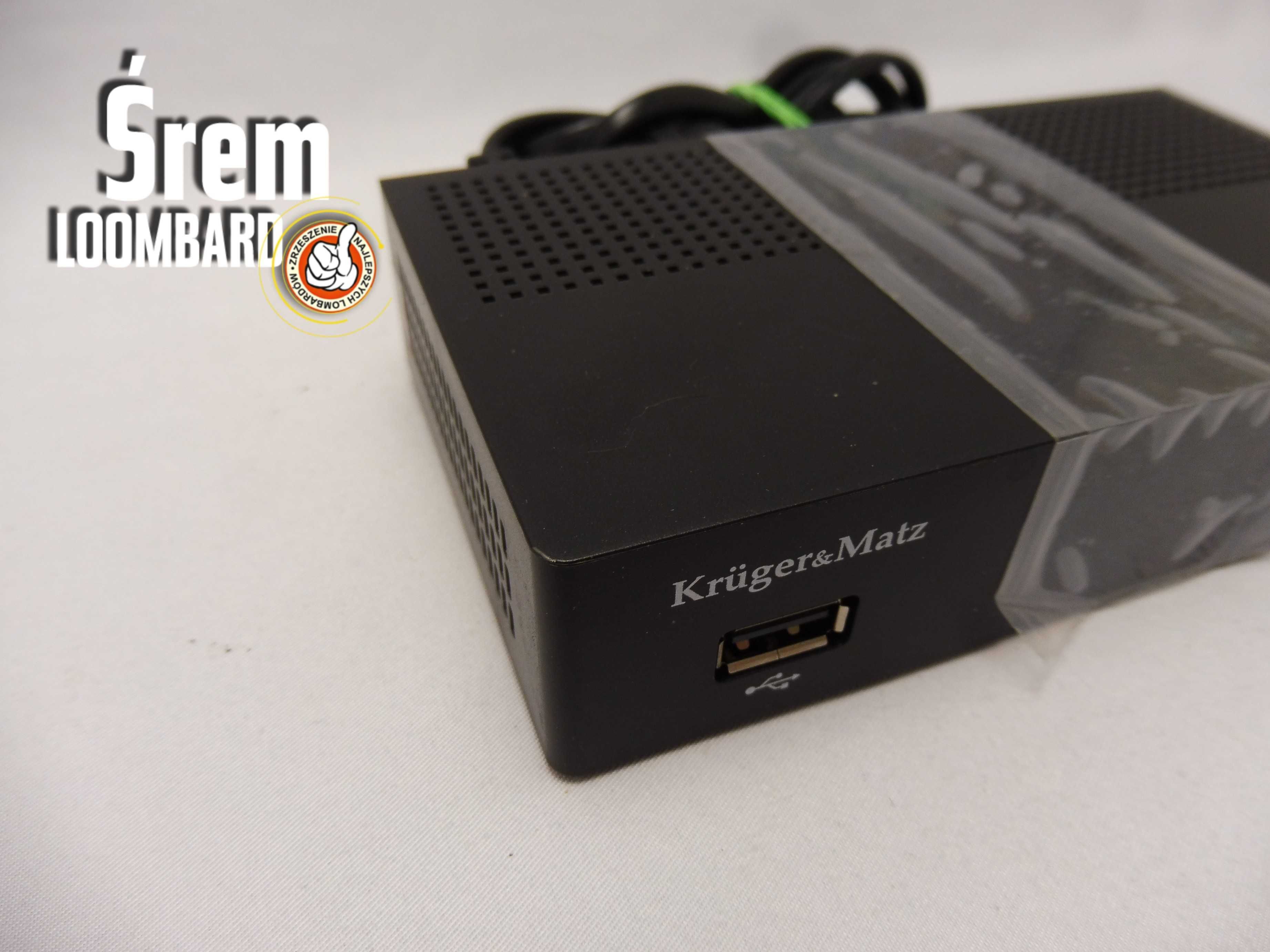 Nowy Dekoder/Tuner Kruger&Matz KM0550D, Komplet!