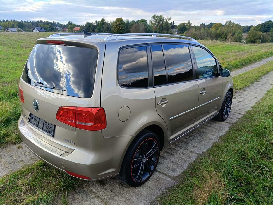 VW Touran 2012 rok 2.0 tdi LED automat 7 mio osobowy ładny
