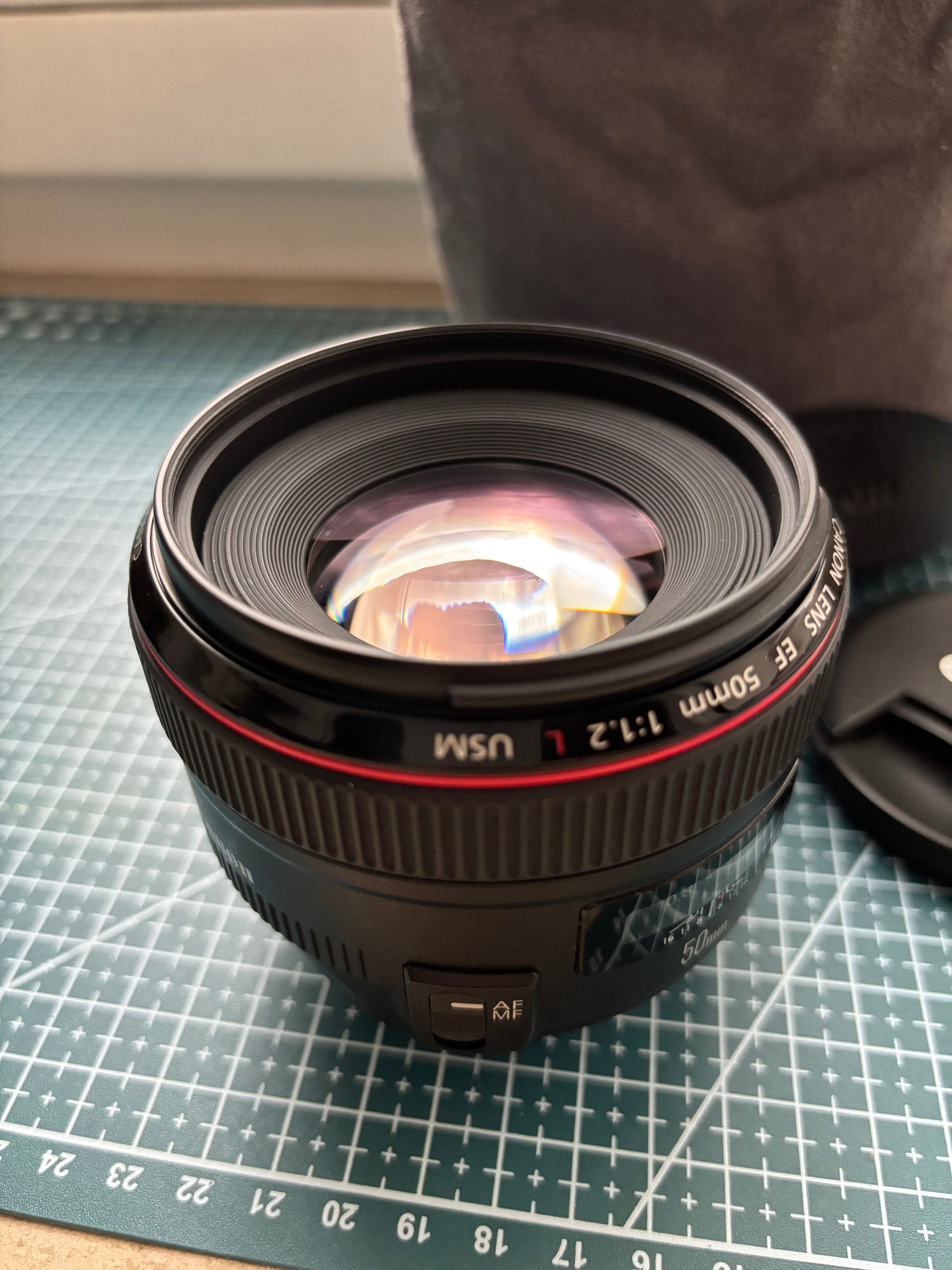 Canon EF 50mm f/1.2L USM – obiektyw w idealnym stanie