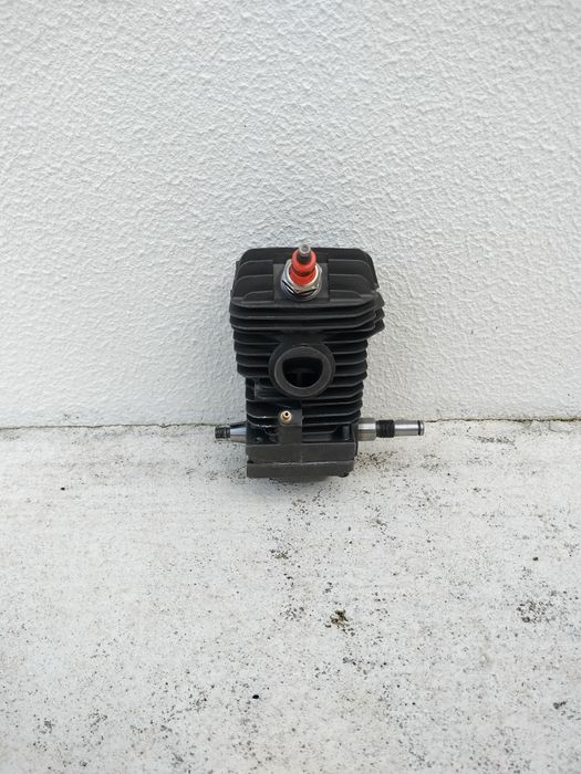 Motor cilindro pistão virabrequim motosserra