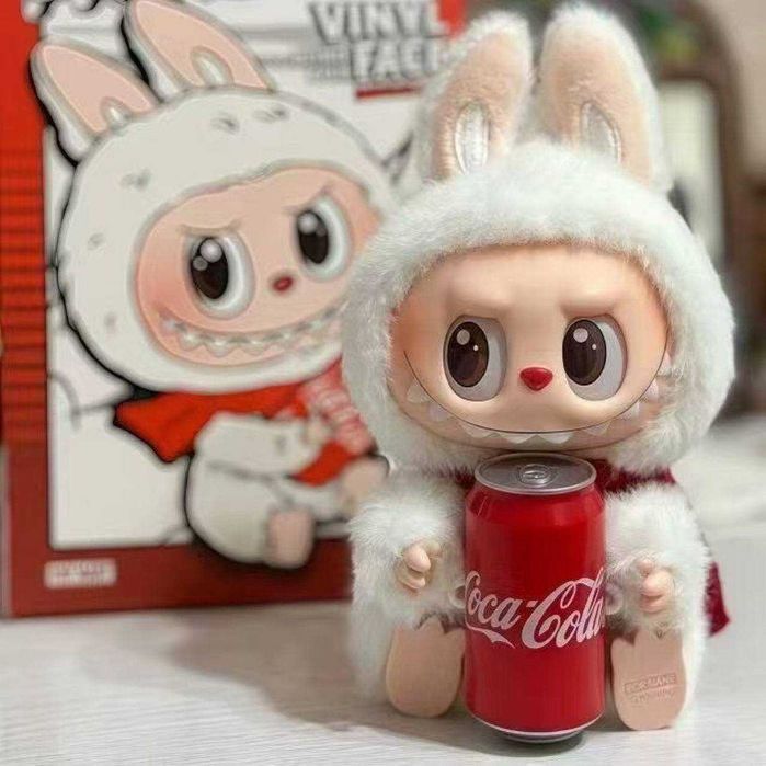 Labubu COCA COLA THE MONSTER Maskotka Lalka Brelok Figurka