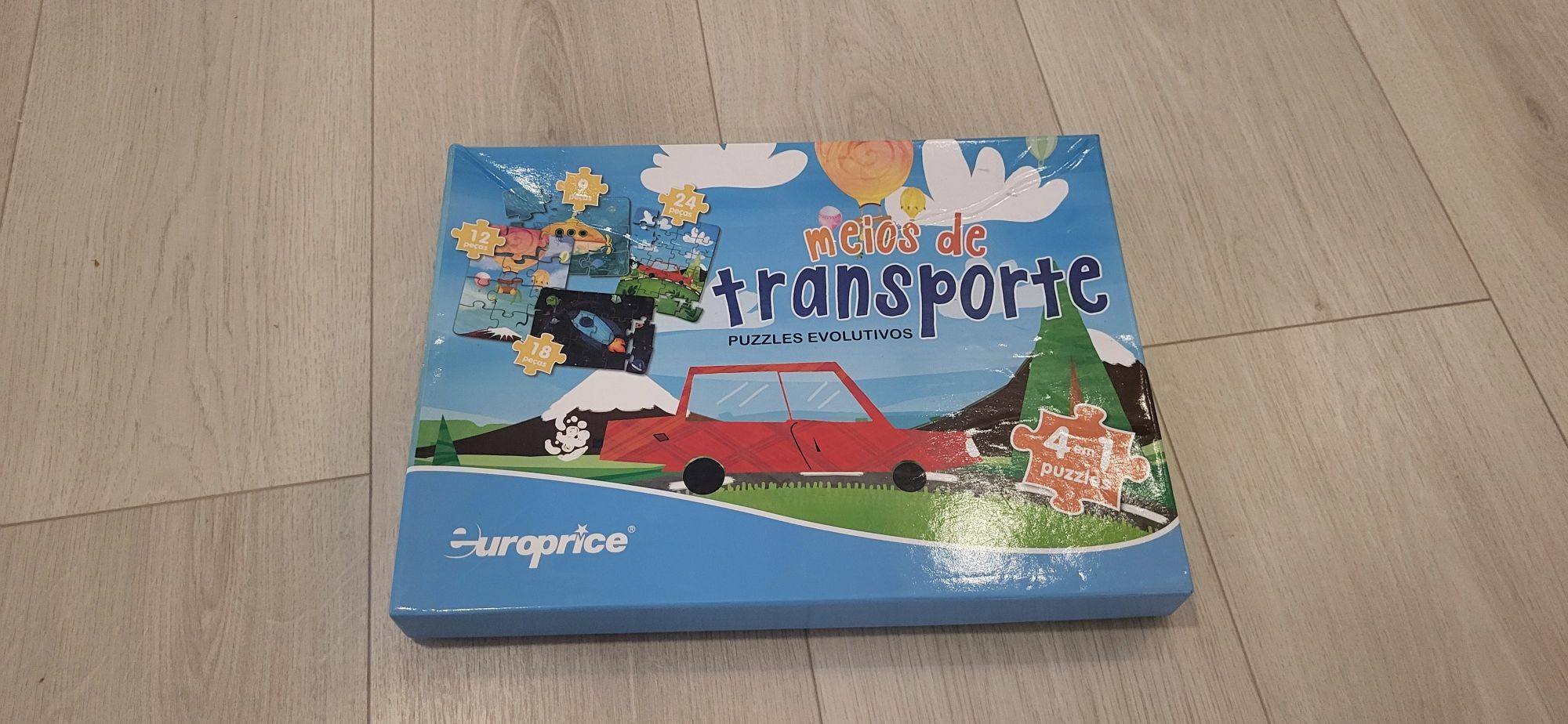 Puzzle transportes 4 em 1