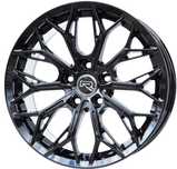 1407 BL CZARNE NOWE FELGI 17 5x100 AUDI A3 SKODA FABIA VW T-CROSS POLO