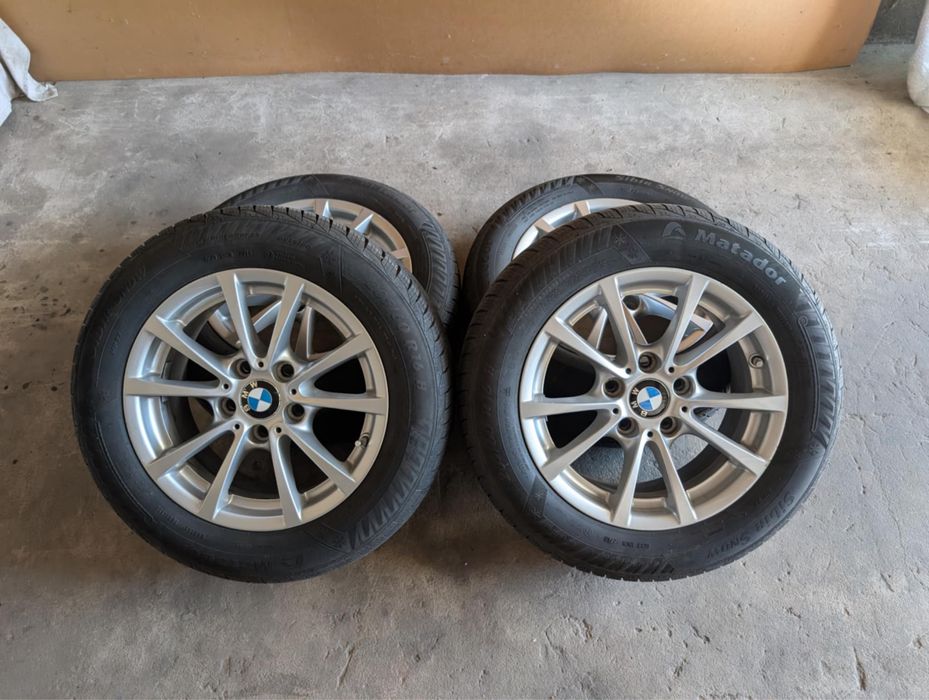 Felgi BMW 16 cali 5x120 styling f30 f31 f32 koła zimowe TPMS