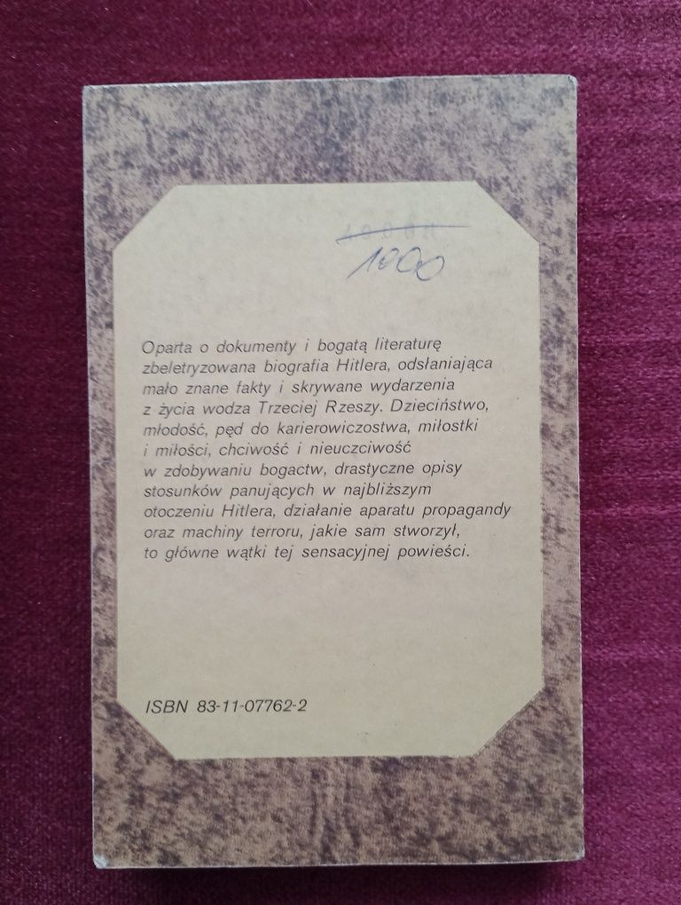 Dossier Hitlera Antoni Reński