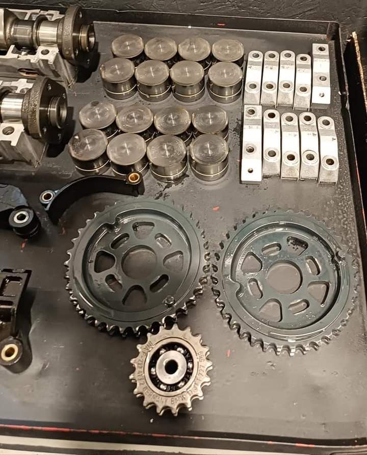 Komplet rozrządu silnika BMW M42B18 e30 e36 m44 stan bdb wysylka