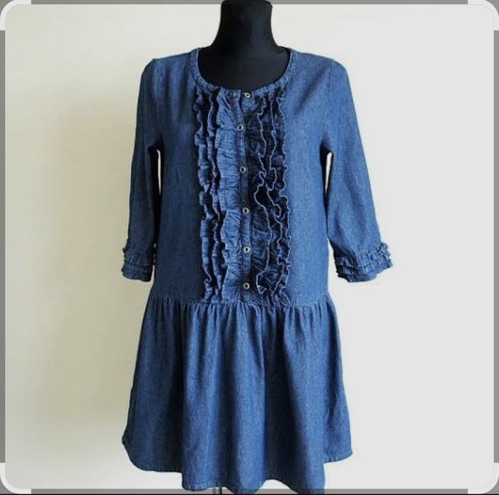 Джинсова сукня ginatricot 34 розмір XS