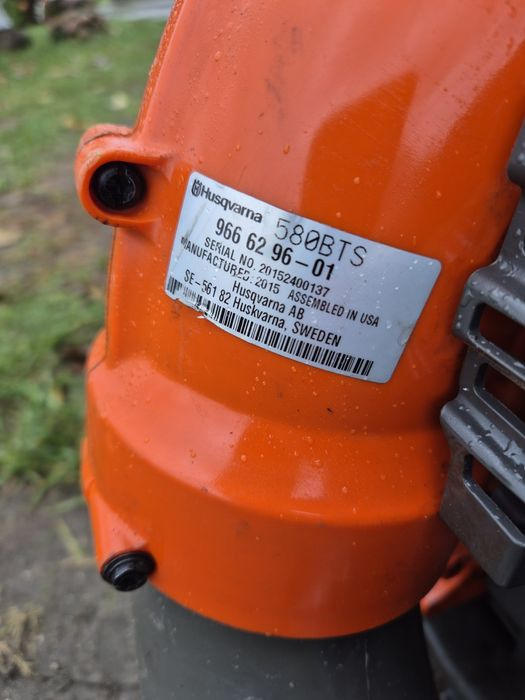 Dmuchawa spalinowa Husqvarna 580BTS