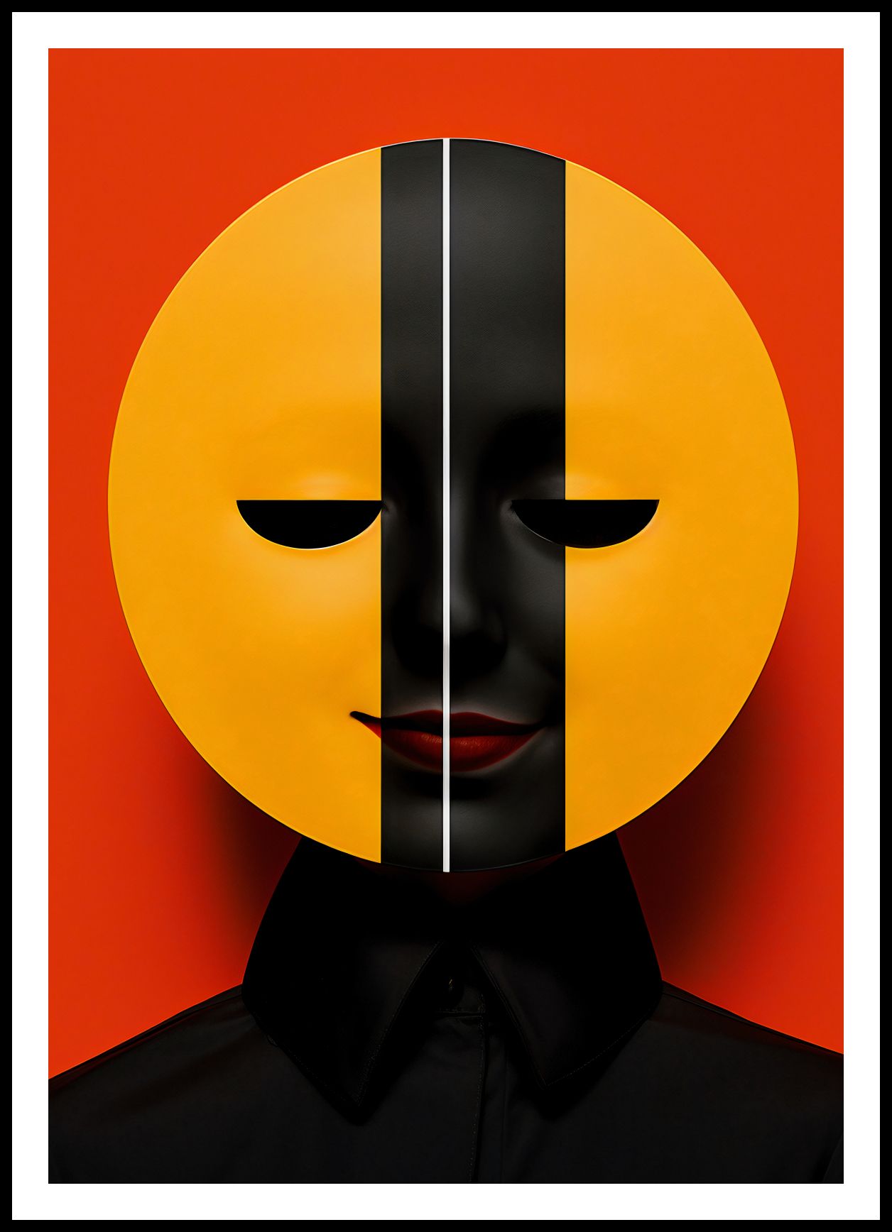 Plakat 70x100cm Dwie Twarze Rzeczywistości