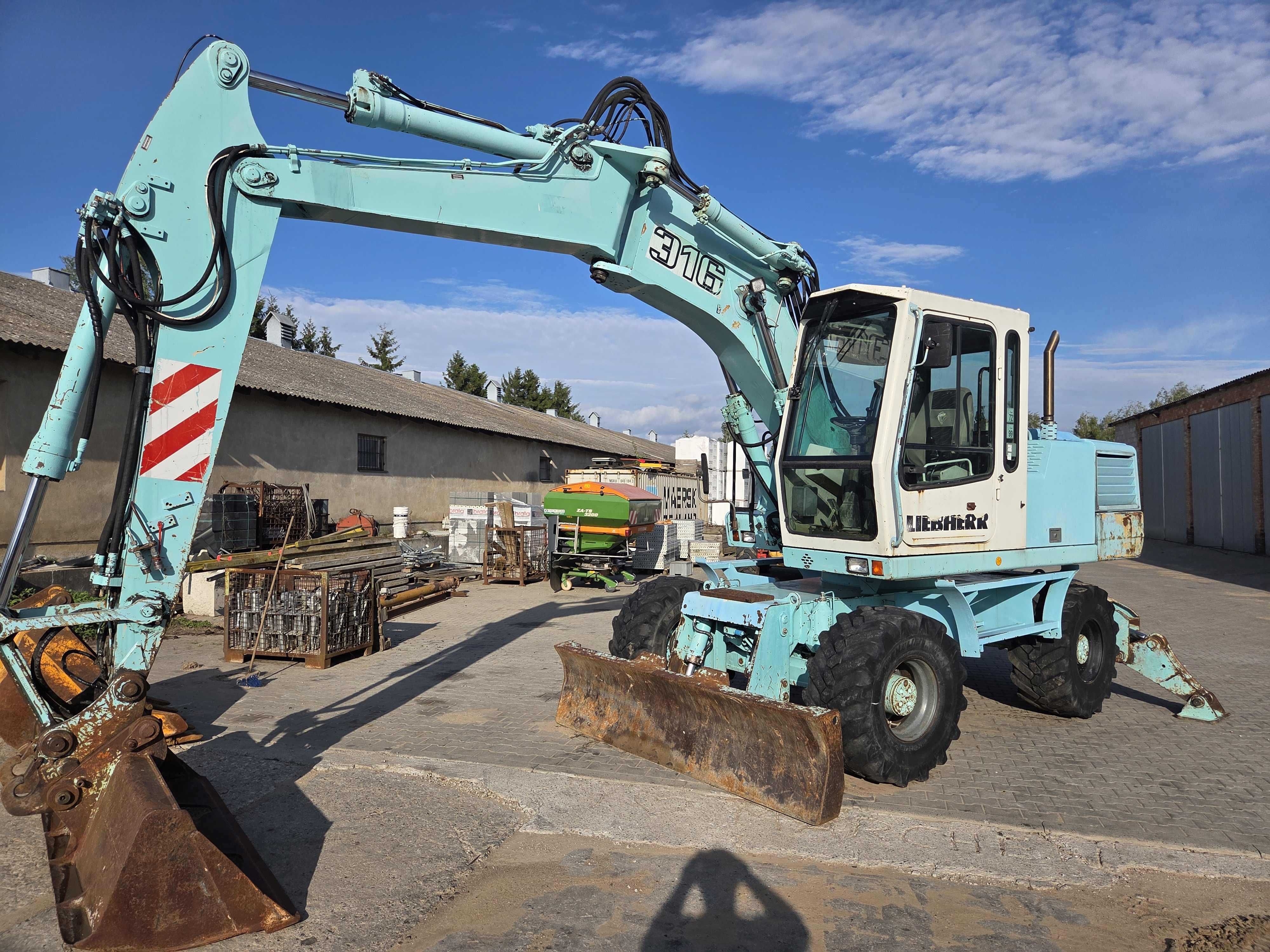 Koparka kołowa Liebherr A316