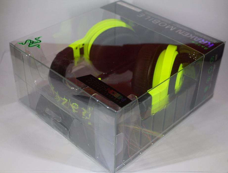 Razer Kraken Neon Limited Ed. Amarela Novos