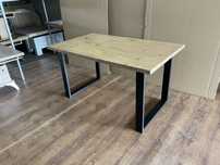 NOWY Stół Loft 85x140 metalowe nogi loftowy dąb lancelot Solidny