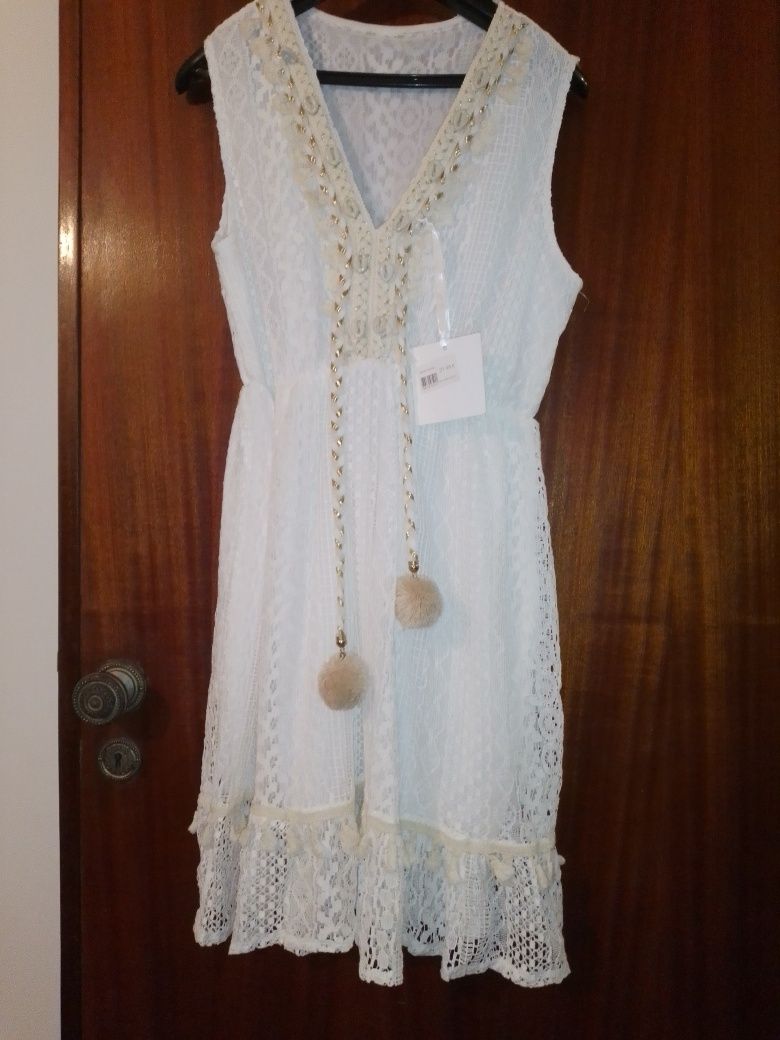 Vestido branco novo