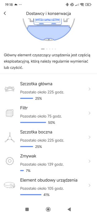 Robot sprzątający, odkurzacz EZVIZ RE5 plus
