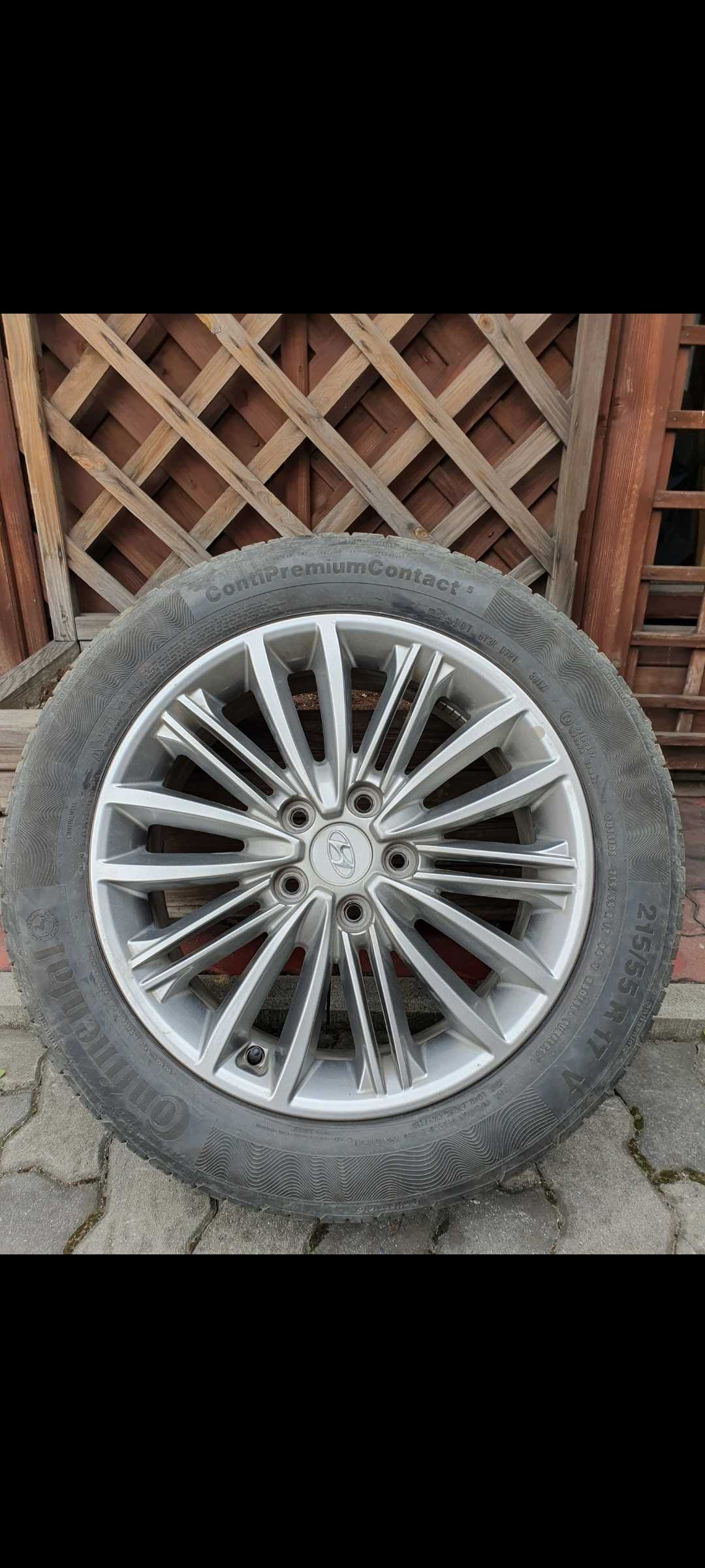 Felga aluminiowa Hyundai OE 7.0" x 17" 5x114.3 ET 50