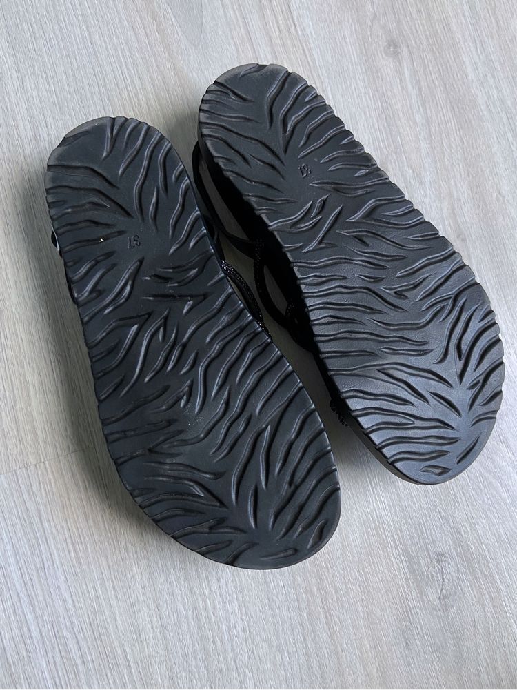 Sandały Venezia buty 37 kryształki błyszczące czarno lato paski