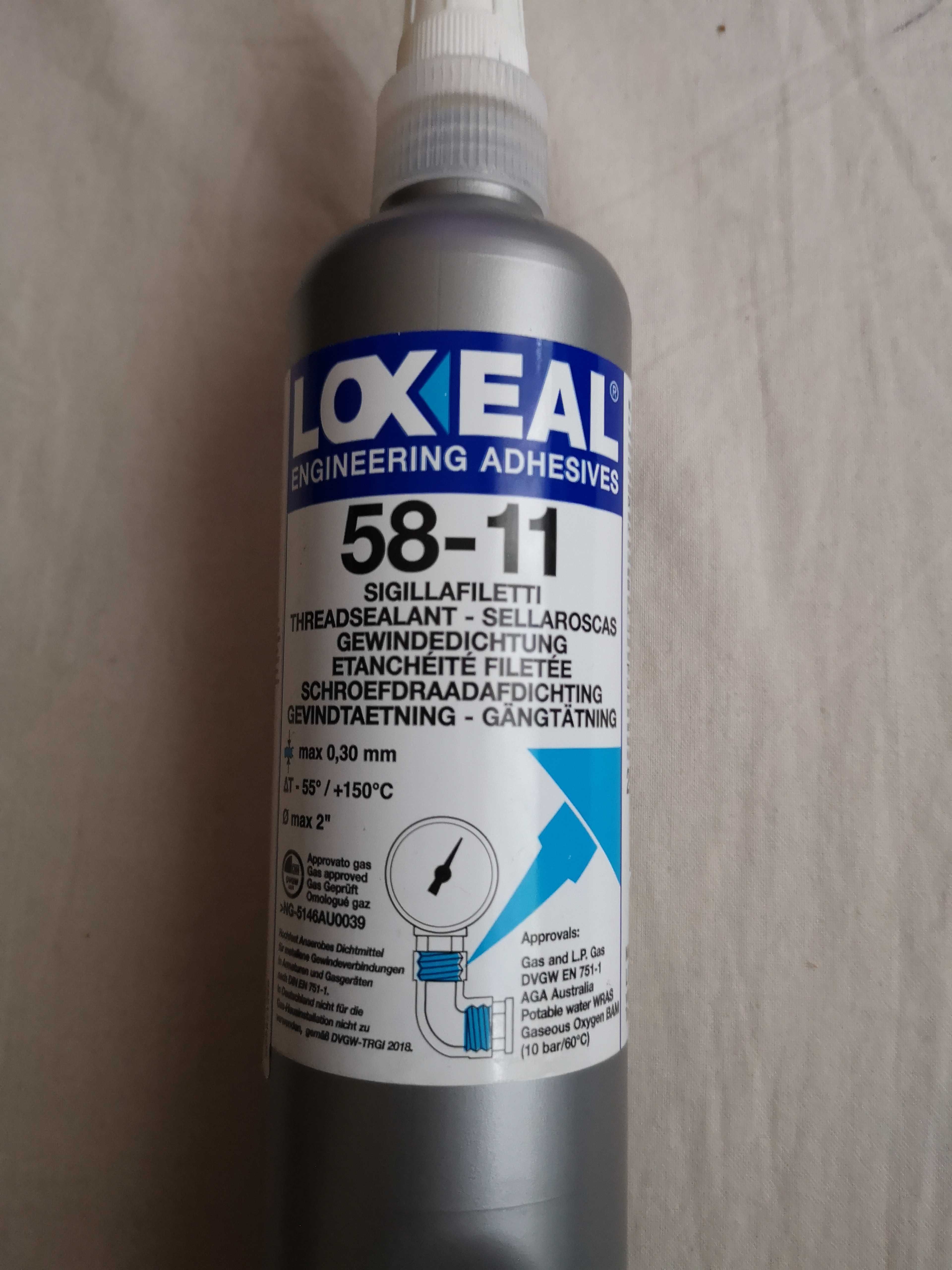 LOXEAL 58-10 klej uszczelniacz do gwintów 250 ml