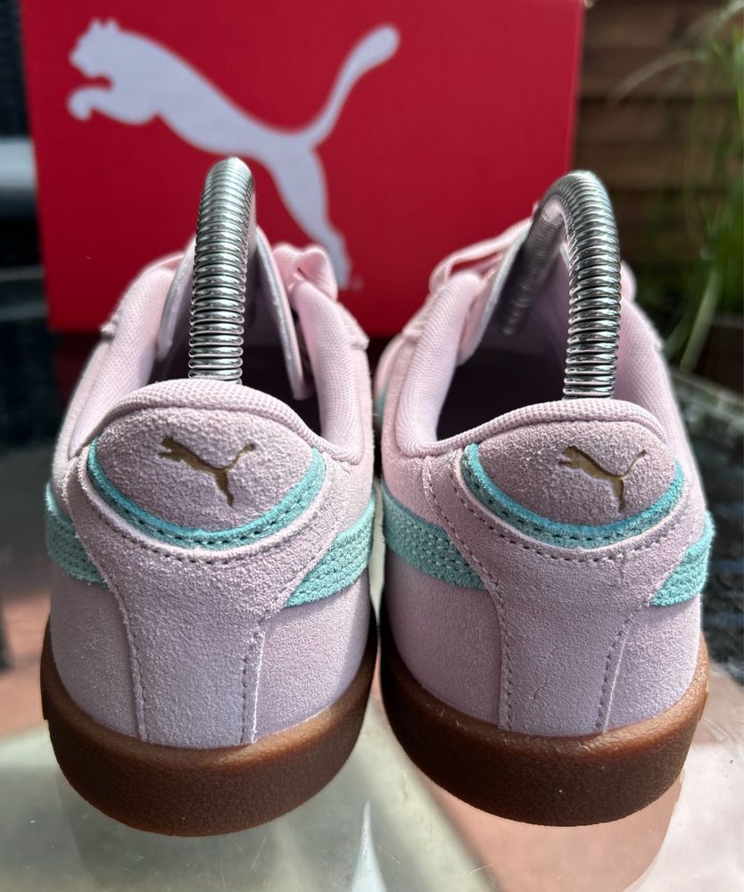 Puma gazelle samba buty sneakersy skóra zamsz pudrowy róż nowe r.39!