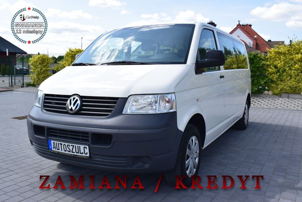 Volkswagen Transporter 1.9 TDI, 9-Osobowy, Sprowadzony, Klimatyzacja, Sprawny 100 %, LONG