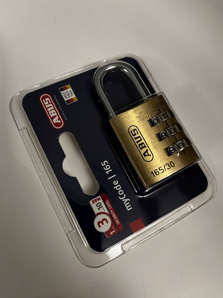 Kłódka ABUS na kod , pin