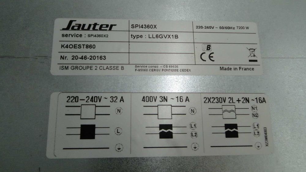 Płyta indukcyjna do zabudowy SAUTER SPI4360X-syg.496