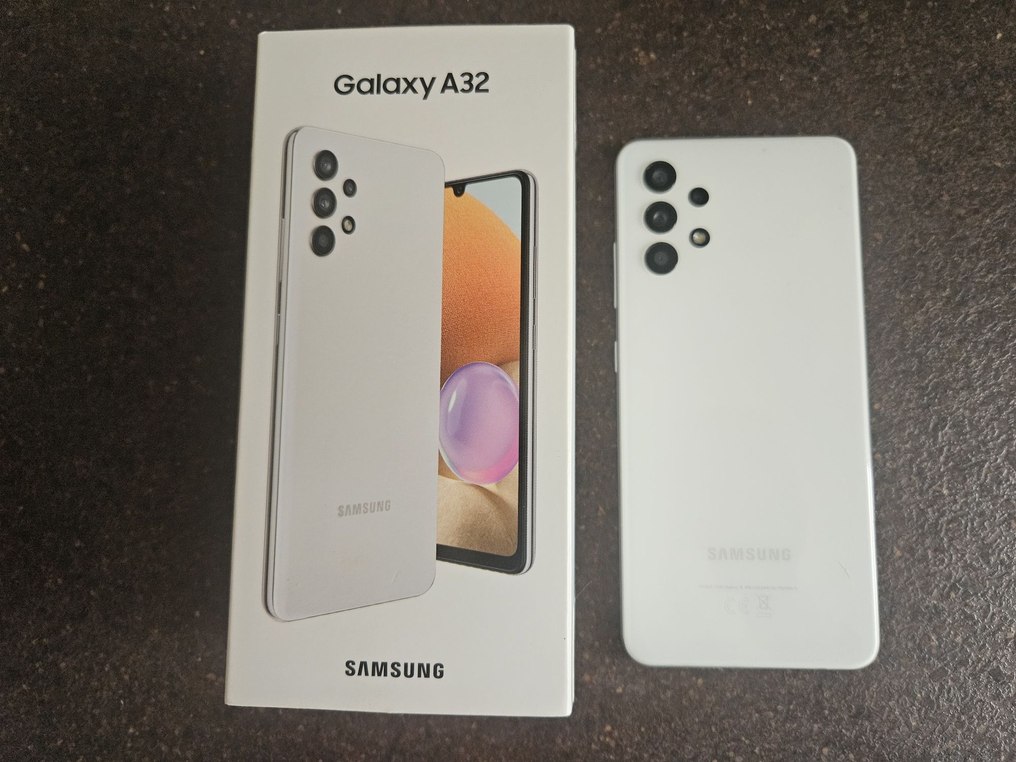 Biały Samsung Galaxy A32  4G  128GB dual sim 6,4"