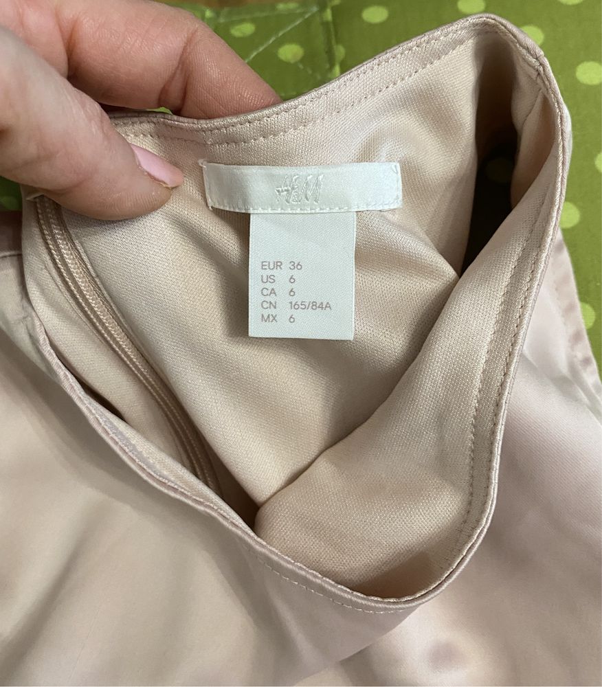 H&M elegancka bluzka bez rękawów 36 S