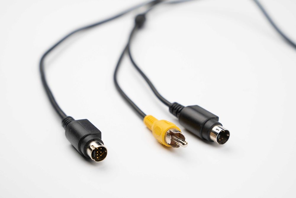 Кабель композитний S-Video 7-pin to S-Video 4-pin RCA тюльпан