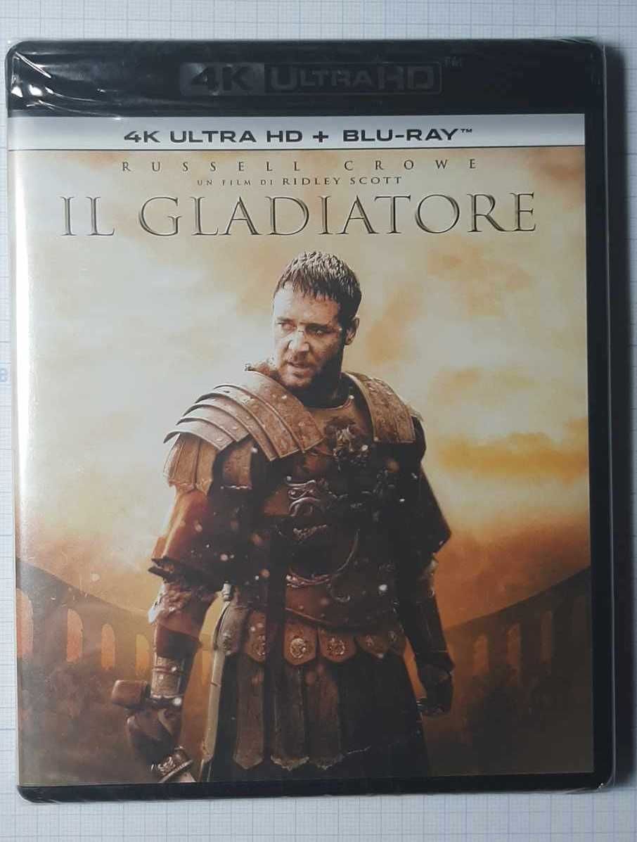 GLADIATOR  4K + Blu-Ray, w.PL lektor