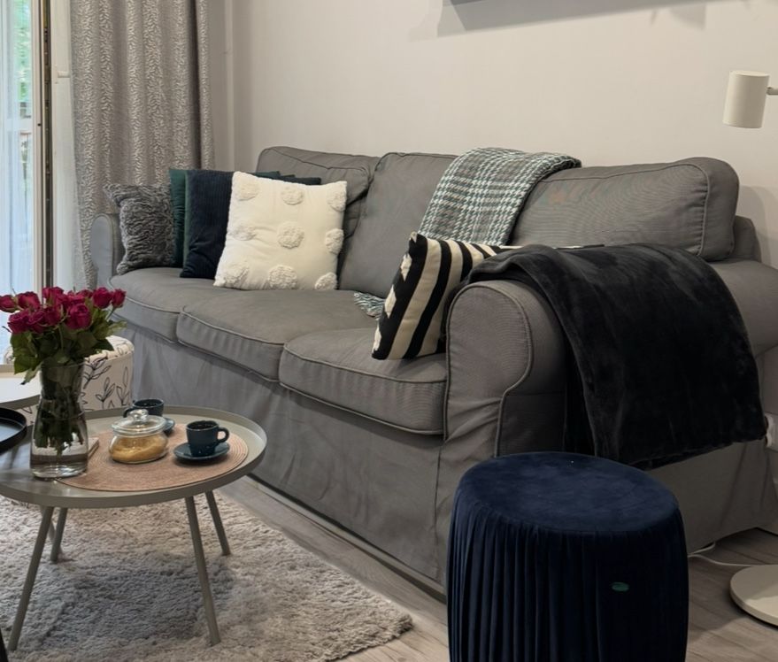Sofa IKEA Ektorp 3osobowa szara