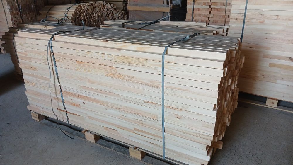 Брус сосновий зрощений