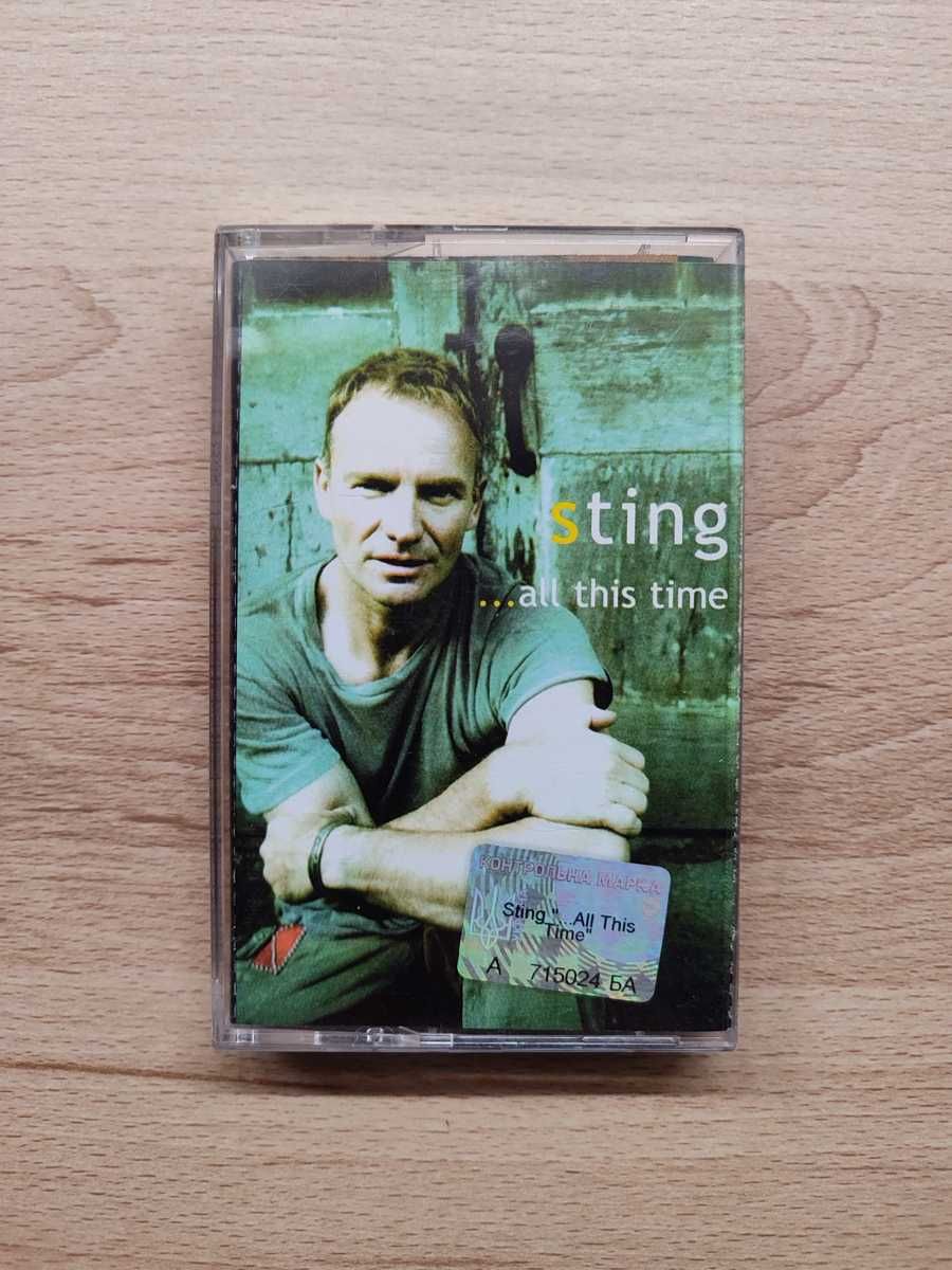 Sting - All This Time аудиокассета лицензионная