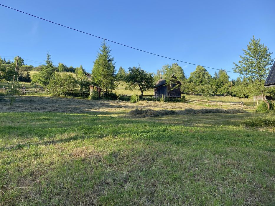 Продаться земля в селі в Карпатах, в с.  Криворівня Верховина