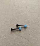 Kolczyki UV piercing dwie sztuki