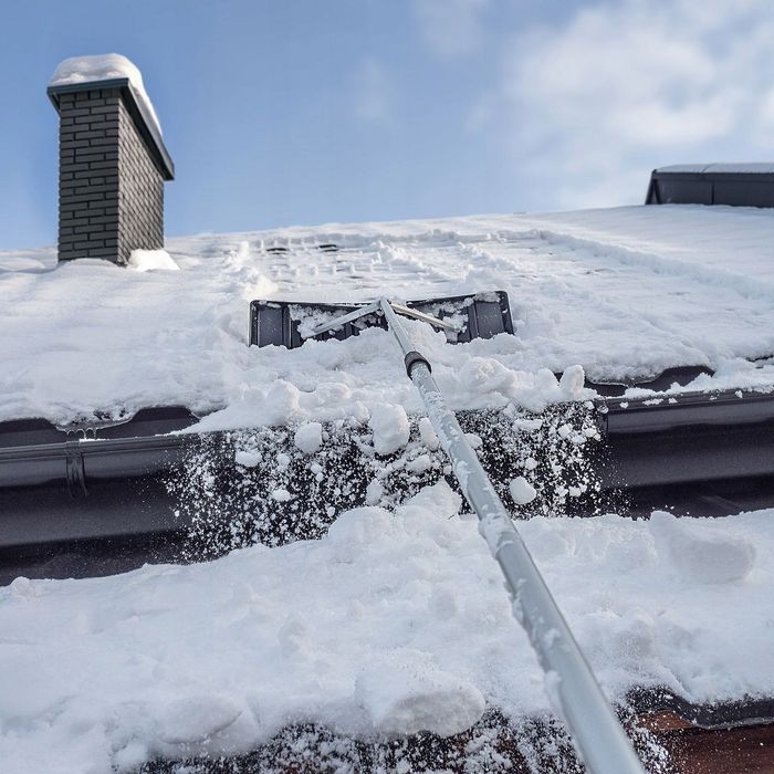 Zgarniacz Do Śniegu Z Dachu Teleskopowy Łopata Do Odśnieżania Paneli