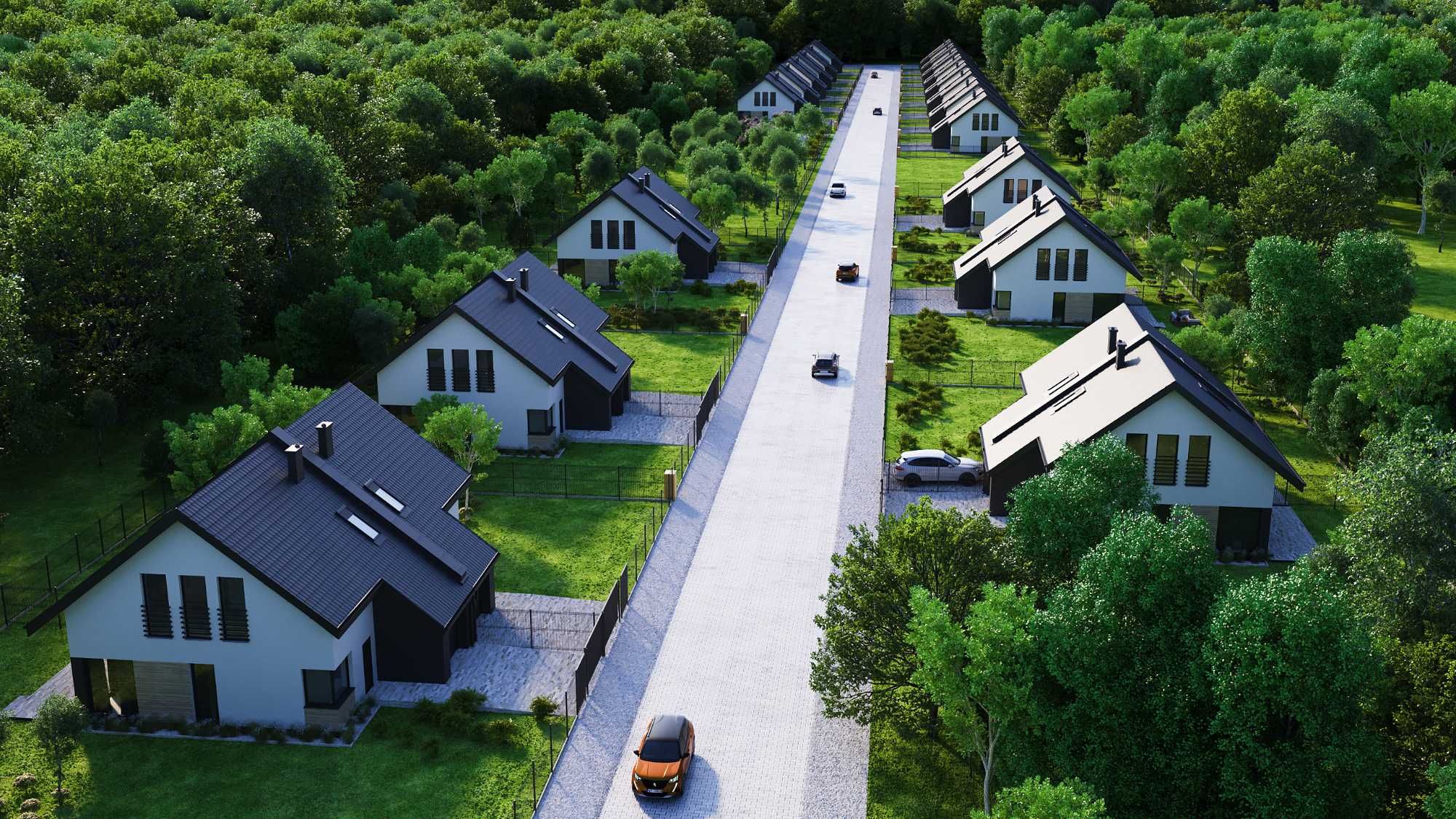 Nowy dom 126,5m2 w zabudowie bliźniaczej- Radom (pod lasem) Etap 3 i 4