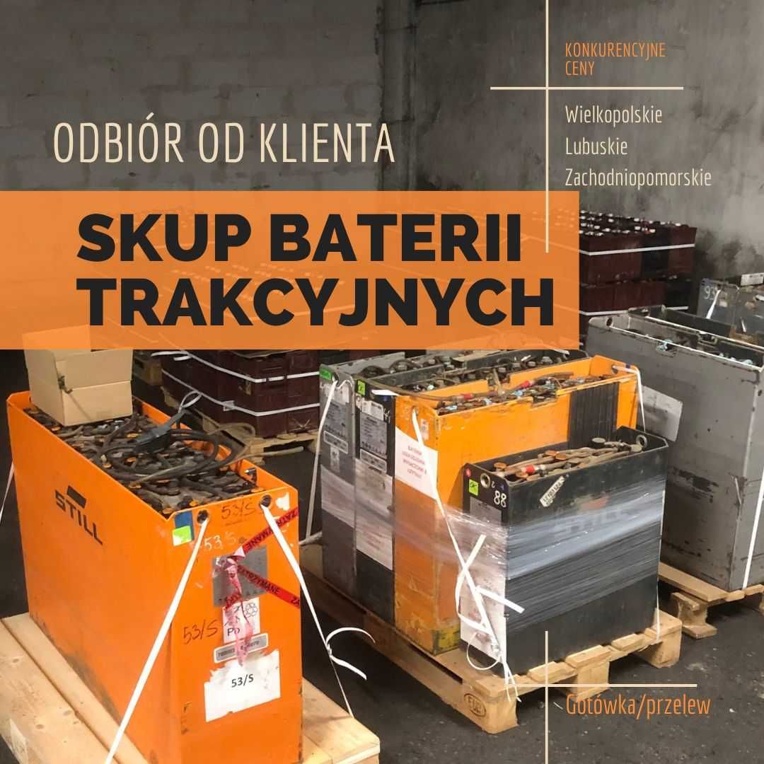 Skup baterii trakcyjnych i akumulatorów 24v 48v z odbiorem BDO FV